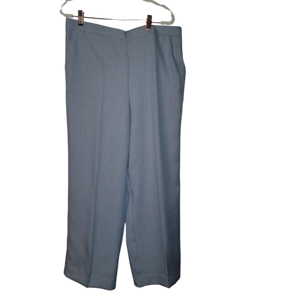 alfred dunner PETITE Women's Dress Pants / Sky Blue